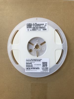 RC0603FR-07100KL مقاومت دقیق 100kΩ، کیس 0603، تلرانس 1%، ضریب دمایی 100ppm/°C، توان 0.1W، فناوری لایه نازک، بدون هالوژن، مطابق با RoHS، برای سیستم‌های ابزار دقیق و کنترل