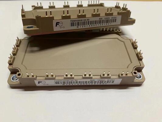 7MBR35SB120-50 1200V/35A ماژول IGBT هفت در یک مدار ترمز یکپارچه ساخته شده در NTC VCE پایین ((sat) High Speed Switching Compact Structure درجه صنعتی برای محرک های AC و سیستم های UPS