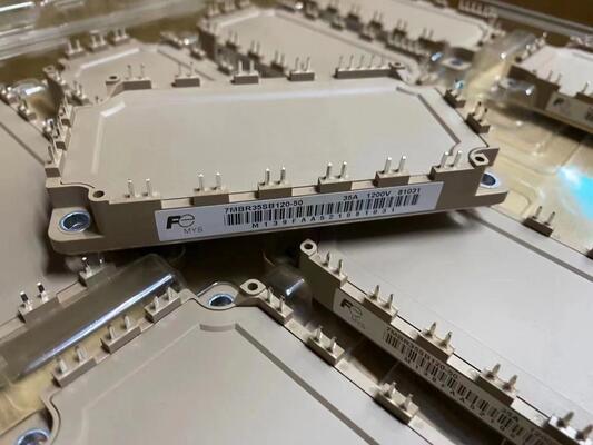 7MBR35SB120-50 1200V/35A ماژول IGBT هفت در یک مدار ترمز یکپارچه ساخته شده در NTC VCE پایین ((sat) High Speed Switching Compact Structure درجه صنعتی برای محرک های AC و سیستم های UPS