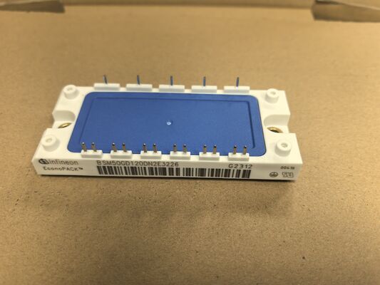 ماژول IGBT BSM50GD120DN2E3226 1200V/50A پیکربندی دوگانه کم VCE(sat) سوئیچینگ با سرعت بالا تلفات کم NTC داخلی صفحه پایه عایق درجه صنعتی برای درایوهای موتور و اینورترهای خورشیدی