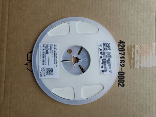 MLCC با ثبات بالا 105μF با ولتاژ نامی 5.7V در 0603 ESR / ESL بسیار کم ظرفیت کوچک