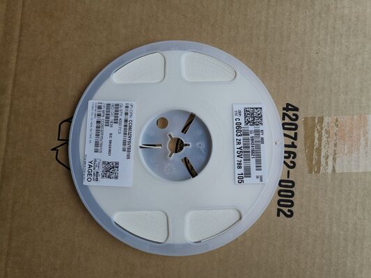 MLCC با ثبات بالا 105μF با ولتاژ نامی 5.7V در 0603 ESR / ESL بسیار کم ظرفیت کوچک