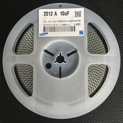 ظرفیت بالا 10μF X5S MLCC در 1206 مورد 10V رتبه بندی عملکرد پایدار ESR / ESL کم طراحی کامپکت ساخت و ساز بدون سرب ایده آل برای DC-DC buffering و decoupling پیشرفته