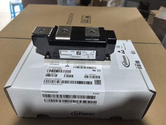 TT430N22KOFXPSA1 2200V 430A ماژول HiPak کم Vce ((sat) مقاومت مدار کوتاه بالا از دست دادن سوئیچینگ کم اندوکتانس کم تکنولوژی press-fit برای کنورترهای قدرت بالا و کشش راه آهن