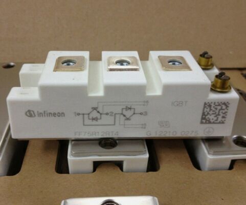 FF75R12RT4 1200V 75A ماژول IGBT Vce پایین ((sat) محکم بودن مدار کوتاه بالا از دست دادن سوئیچ پایین عایق بندی بالا برای درایو های صنعتی و اینورترهای UPS