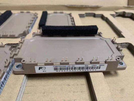 7MBR50SB120-50 ماژول PIM 1200V 50A یکپارچه یکسو کننده ترمز و اینورتر تلفات کم عایق بالا NTC داخلی بسته بندی فشرده برای درایوهای موتور فشرده