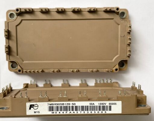 7MBR50SB120-50 ماژول PIM 1200V 50A یکپارچه یکسو کننده ترمز و اینورتر تلفات کم عایق بالا NTC داخلی بسته بندی فشرده برای درایوهای موتور فشرده