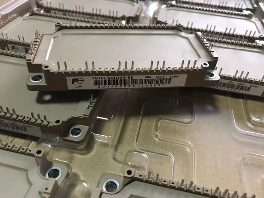 7MBR50VR120-56 1200V 50A PIM ماژول یکپارچه اصلاح کننده اینورتر و ترمز کم ضرر جداسازی بالا ساخته شده در NTC بسته فشرده برای محرک های موتور صنعتی و UPS