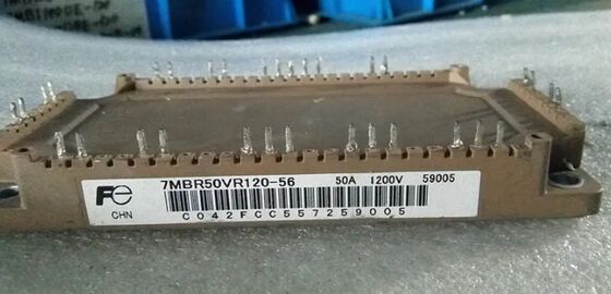 7MBR50VR120-56 1200V 50A PIM ماژول یکپارچه اصلاح کننده اینورتر و ترمز کم ضرر جداسازی بالا ساخته شده در NTC بسته فشرده برای محرک های موتور صنعتی و UPS