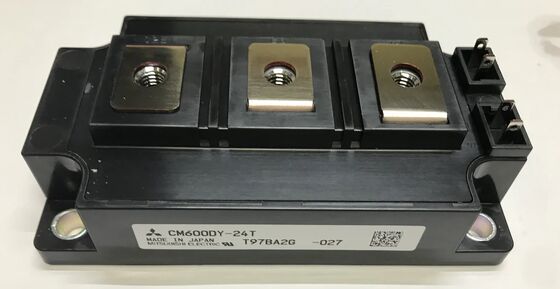 CM600DY-24T 1200V 600A ماژول دوگانه IGBT VCE پایین ((sat) 2.7V مدار کوتاه بالا انعطاف پذیری کم از دست دادن سوئیچینگ جداسازی بالا برای محرک های موتور صنعتی و UPS با قدرت بالا