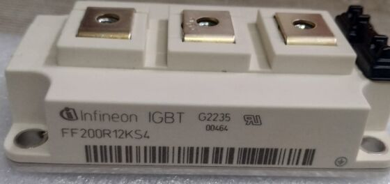 FF200R12KS4 1200V 200A ماژول IGBT VCE پایین ((sat) محکم بودن مدار کوتاه بالا از دست دادن سوئیچ پایین عایق بالا برای محرک های موتور صنعتی و UPS با قدرت بالا
