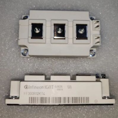 FF300R12KT4 1200V 300A ماژول IGBT VCE پایین ((sat) محکم بودن مدار کوتاه بالا از دست دادن سوئیچ پایین جداسازی بالا برای درایوهای صنعتی سنگین و UPS با قدرت بالا