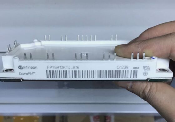 FP75R12KT4 B16 1200V 150A PIM ماژول IGBT Trench Field Stop Low VCE ((sat) 2.25V اصلاح کننده یکپارچه و NTC Baseplate مس 150 °C کار برای محرک های موتور و UPS