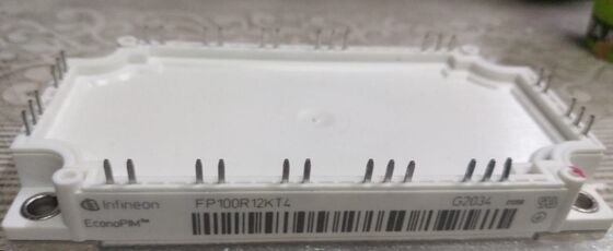 FP100R12KT4 1200V 100A PIM ماژول IGBT TRENCHSTOP TM IGBT4 VCE پایین ((sat) 2.1V اصلاح کننده یکپارچه و ترمز پایه مس NTC از دست دادن پایین برای موتورهای محرک