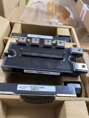 PM100CL1A060 600 ولت 100 آمپر IPM نسل پنجم CSTBT™ با ولتاژ VCE(sat) پایین 1.75 ولت، تراشه یکپارچه درایو و حفاظت، سنسور دما، خروجی خطا، دارای گواهی UL برای درایوها و سروو