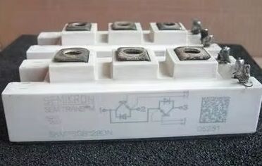 SKM75GB128DN 1200 ولت، 75A ماژول دوگانه IGBT VCE پایین ((sat) 1.9 ولت سوئیچینگ سریع دیود یکپارچه 10μs SC قابلیت SEMITOP2 بسته بندی پریس فیت پین UL برای درایورها و اینورترها گواهی شده است