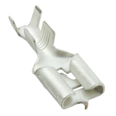 280756-4 4 پوزیشن 2.5 میلی متر گام کانکتور سیم به برد، سوکت crimp، قفل اصطکاکی، نصب پنل، UL 94V-0، پلاریزه، رتبه 4.5 آمپر برای توزیع برق و کنترل های صنعتی