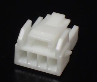 PARP-04V 4 موقعیت 2.0mm Pitch Connector Housing سری PA گیربکس Crimp Termination Positive Lock Compact 3A رتبه بندی 100V AC برای سیم به صفحه و روشنایی LED