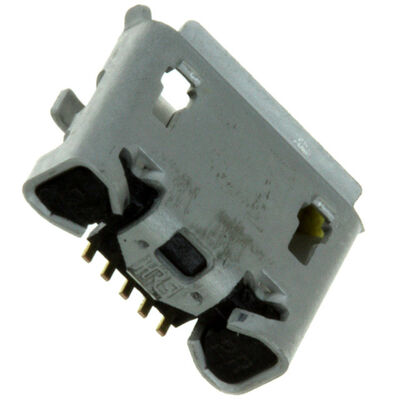 ZX62-B-5PA(33) میکرو USB B 5 پین کامپکت SMT، پوسته مقاوم با نگهداری بالا 10 هزار چرخه ایده‌آل برای دستگاه‌های قابل حمل