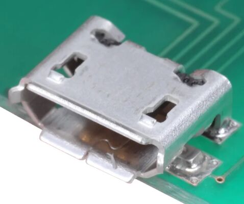 ZX62-B-5PA(33) میکرو USB B 5 پین کامپکت SMT، پوسته مقاوم با نگهداری بالا 10 هزار چرخه ایده‌آل برای دستگاه‌های قابل حمل
