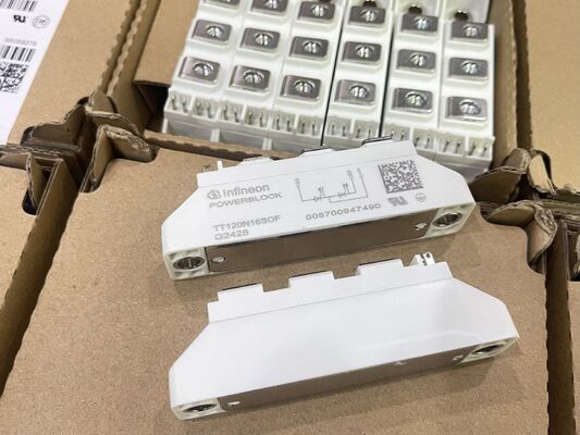 TT120N16SOFHPSA1 ماژول SCR 1600V Vdrm 120A تماس فشار Itav با ولتاژ بالا و کم تلفات درجه صنعتی برای کنترل قدرت